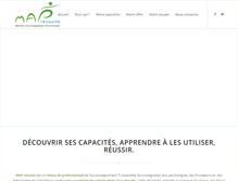 Tablet Screenshot of mapreussite.com